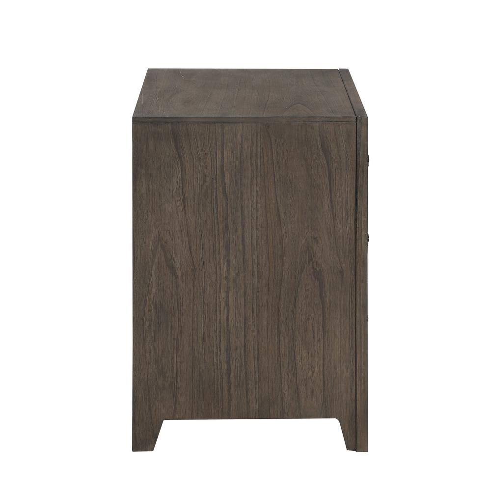Left. New Classic Furniture - Landon Nightstand-Walnut - Walnut.