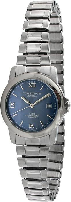 TIMETECH STEEL  
15 JATM - WATER RESIST QUARTZ  
JAPAN MOV'T