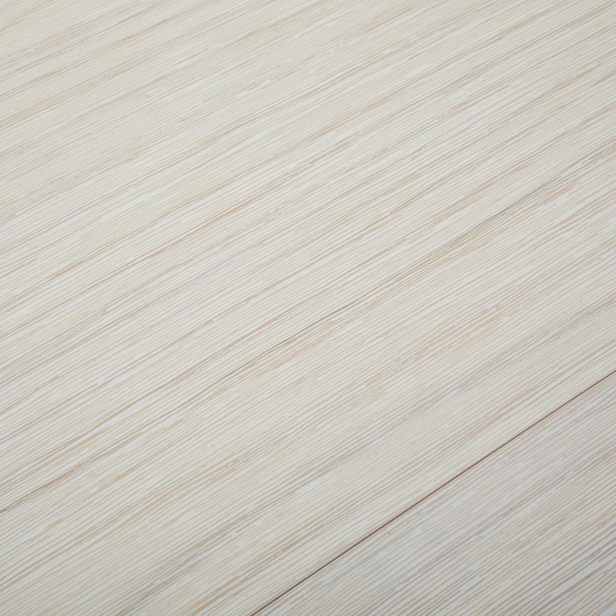 Alt View 5. Plank+Beam - Classic Solid Wood Dining Table - 1220mm/48in, White Sand Wirebrush - White Sand Wirebrush.