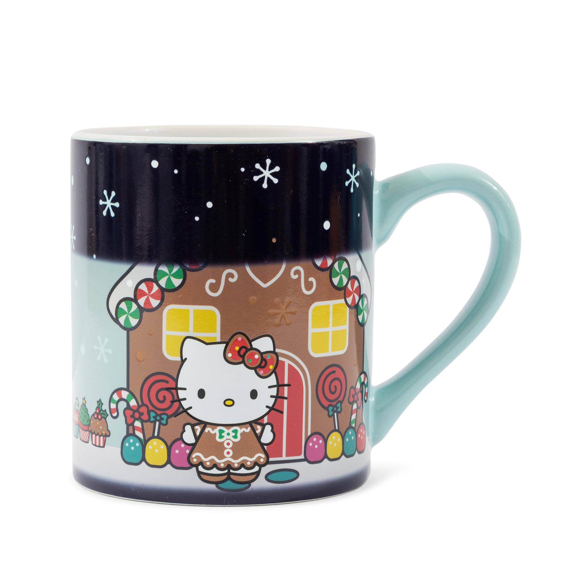 Alt View 10. Silver Buffalo - Sanrio Hello Kitty Holiday Gingerbread House Heat-Reveal Mug | Holds 14 Ounces - Multicolor.