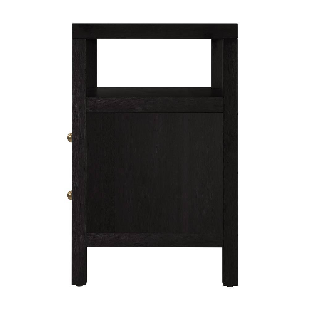 Back. Butler Specialty - Nora 2-Drawer Nightstand - Coffee.