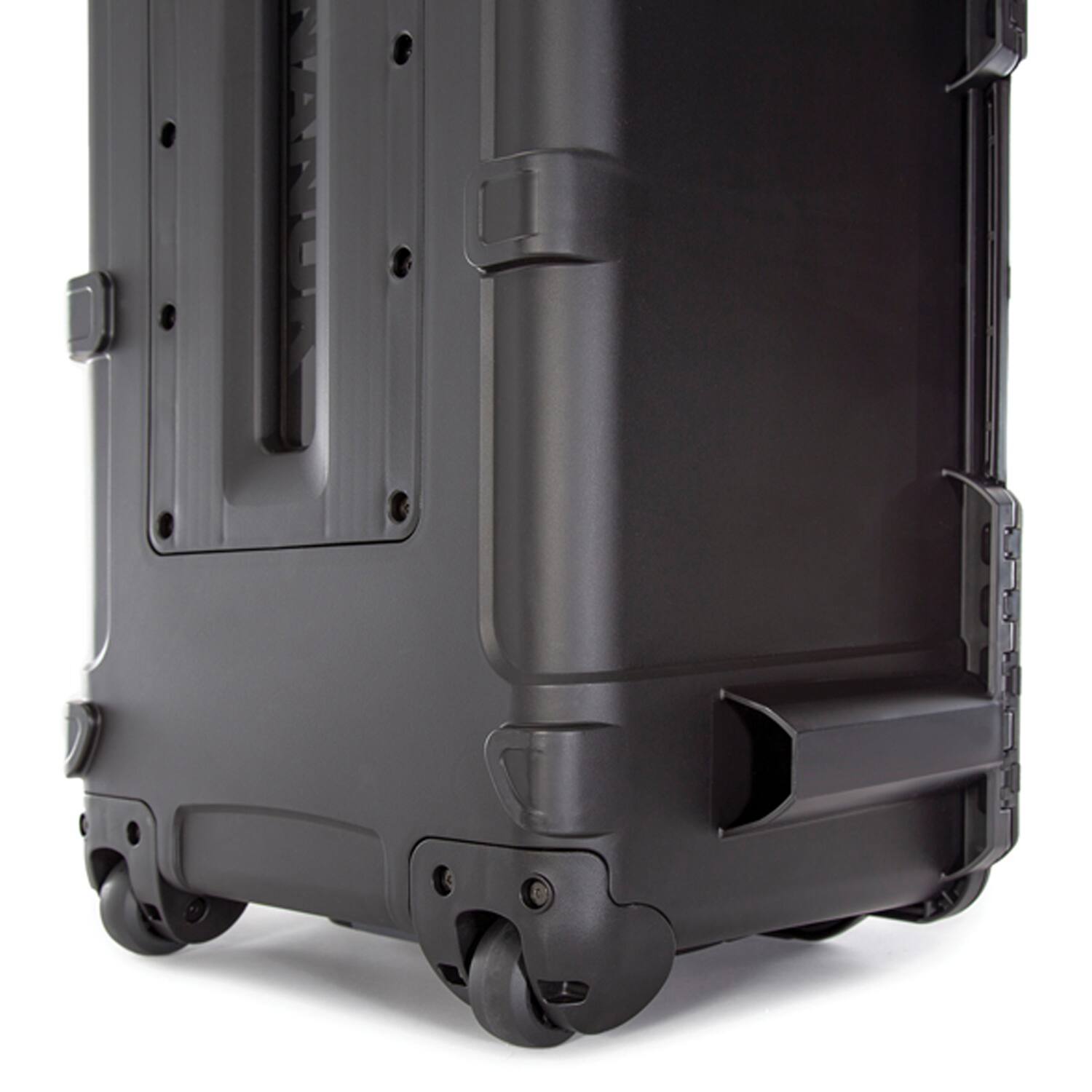Back. NANUK - 965 Waterproof Wheeled Hard Case with Foam Insert - Black.