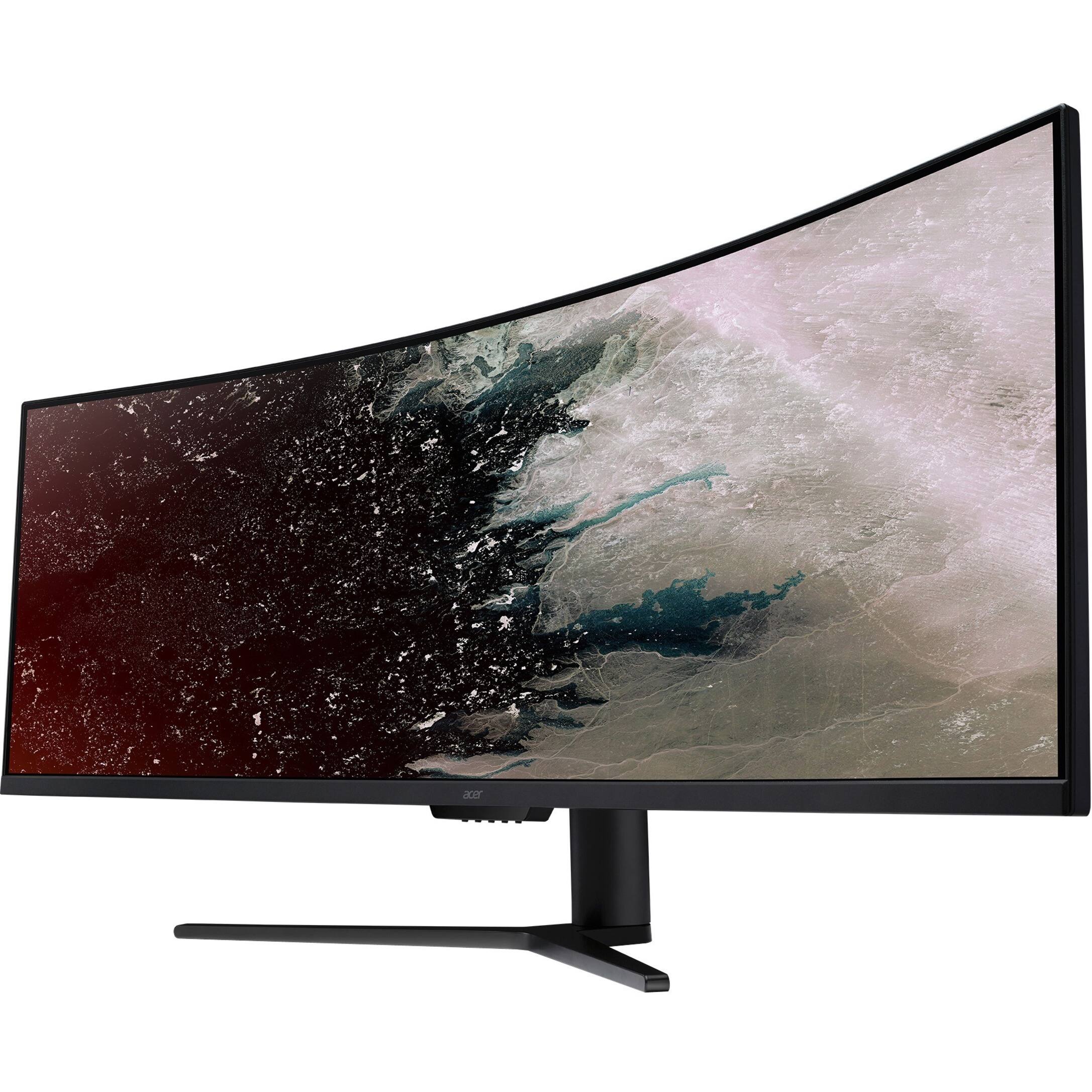 Alt View 18. Acer - Nitro 49" VA LCD Curved 120Hz 4-ms Monitor (HDMI) - Black.