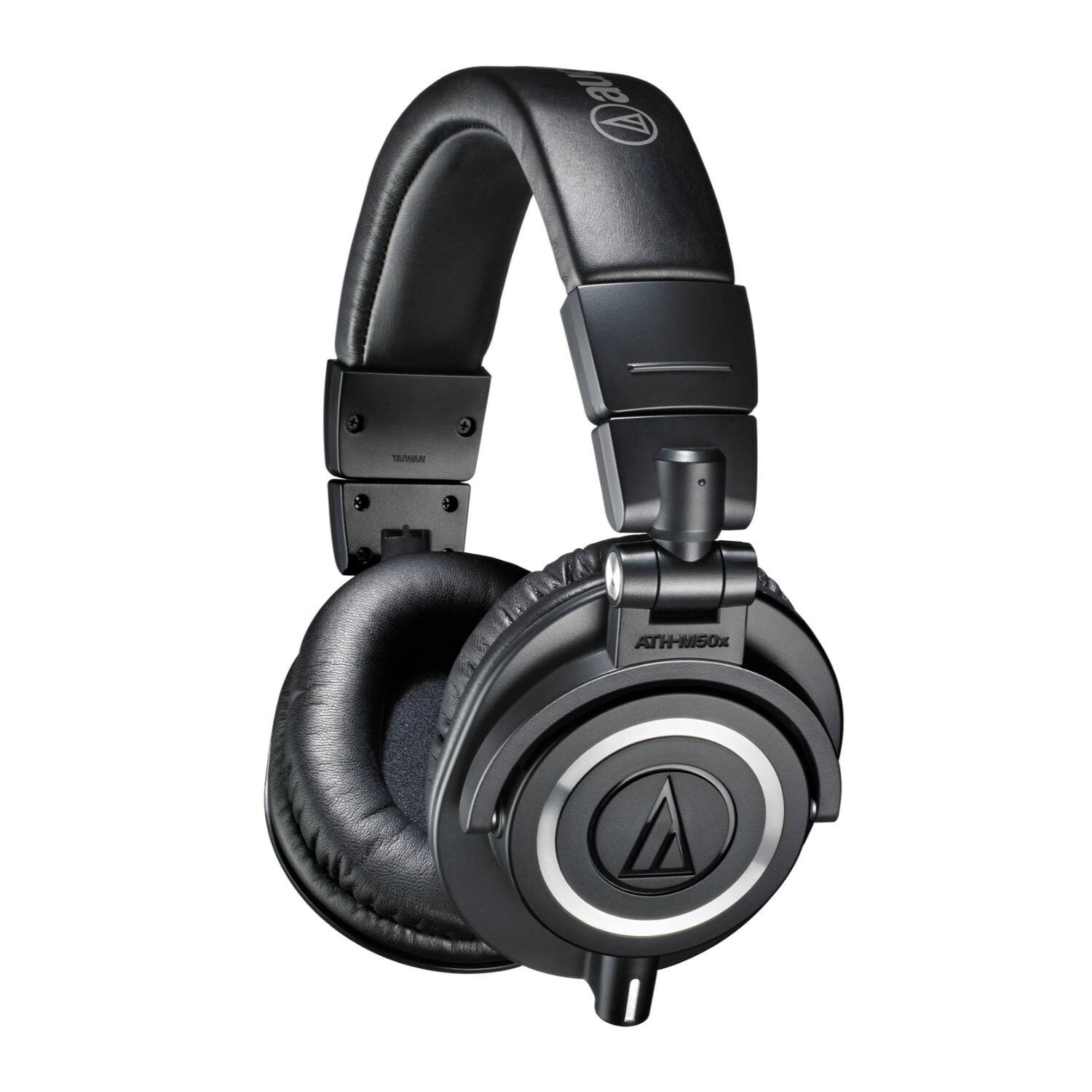 Audio Technica M Series ATH M50X Headphones (Pair) with 4 Channel
