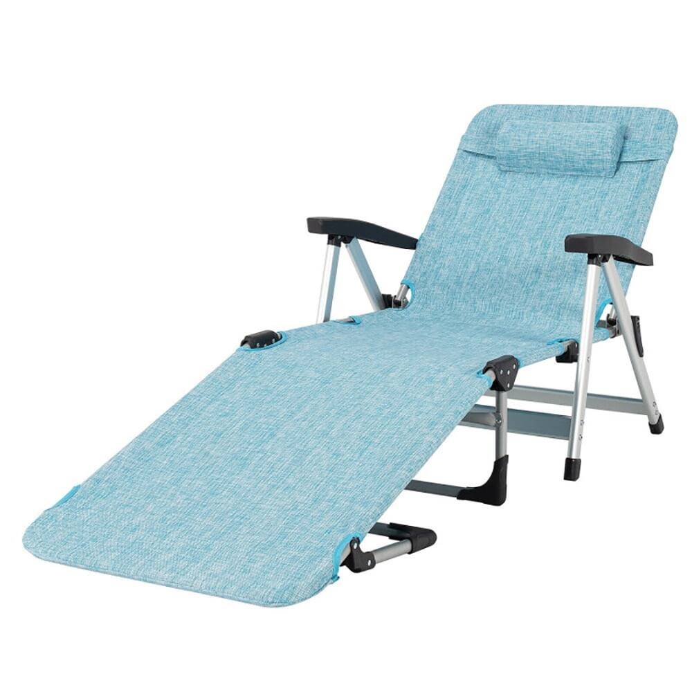 Left. Kadyn - Outdoor Chaise Lounge Chair, Beach Folding Chaise Lounge Recliner with 7 Adjustable Position-Gray - Gray.