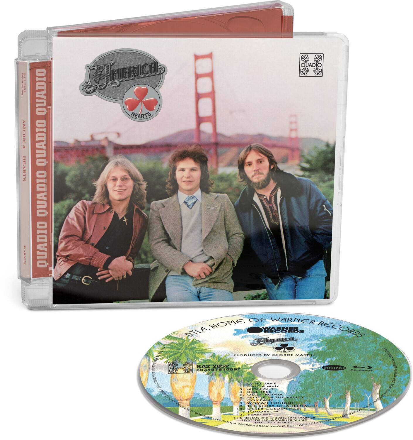 America - Hearts   - BLU-RAY AUDIO