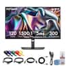 P2726HE 27" 120 1500:1 5ms 300 Hertz Static Contrast Ratio Response Time nits Brightness