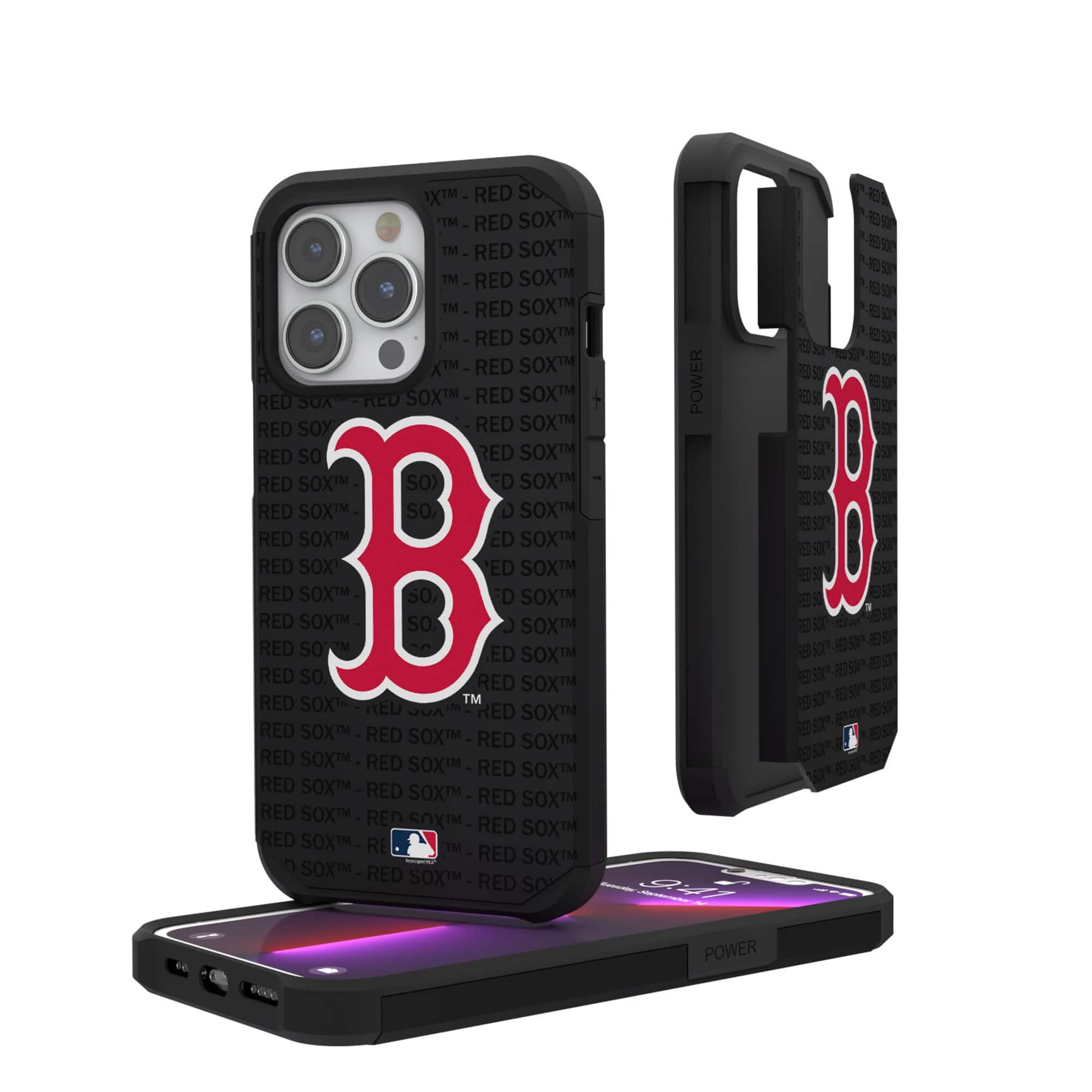 Keyscaper - MLB - Boston Red Sox - iPhone Text Backdrop Rugged Case - 12 mini/13 mini - Multicolor price history on PriceWatchPro