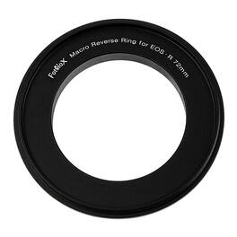 Fotodiox - 72mm Macro Reverse Ring for Canon RF Cameras - Reverse Filter Thread to Camera Mount Adapter