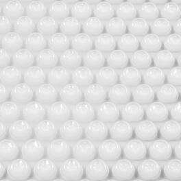 Winado - 12Mil Solar Pool Cover 18FT Round Solar Blanket-Heavy Duty Solar Pool Cover for Above Ground, Inground Swimming Pool - Transparent