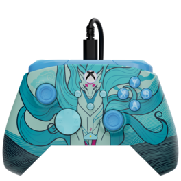 Turtle Beach - REMATCH™ Advanced Wired Controller - EverGLOW for XB, PC - Blue Kitsune