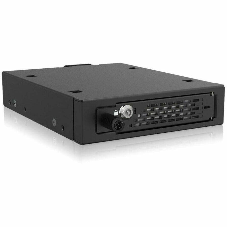 Alt View 4. Icy Dock - Icy Dock ToughArmor MB491V5K-B Drive Bay Adapter for 3.5" PCI Express 5.0 - MCIO 4i (SFF-TA-1016) Host Interface.
