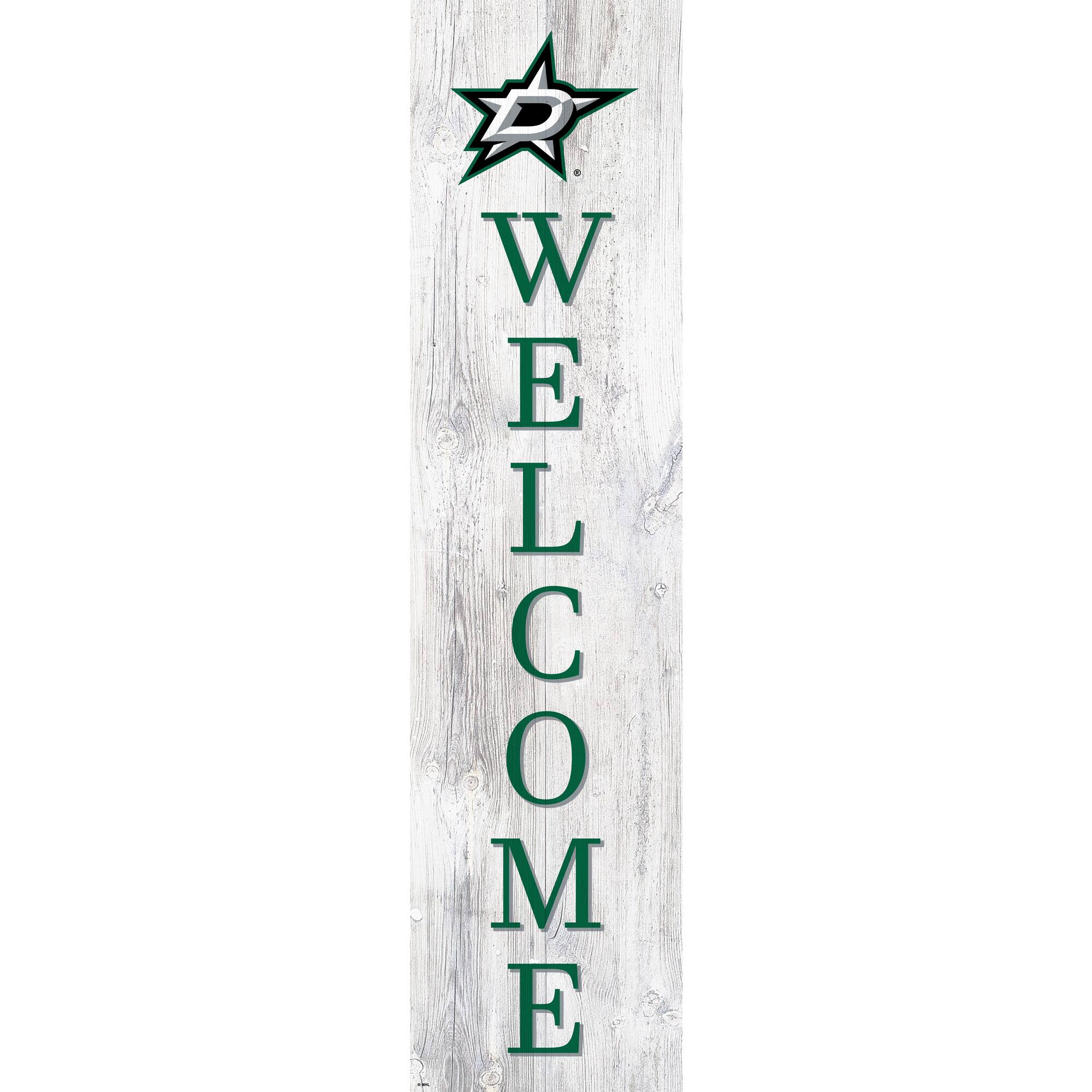 Dallas Stars 48'' Welcome Leaner