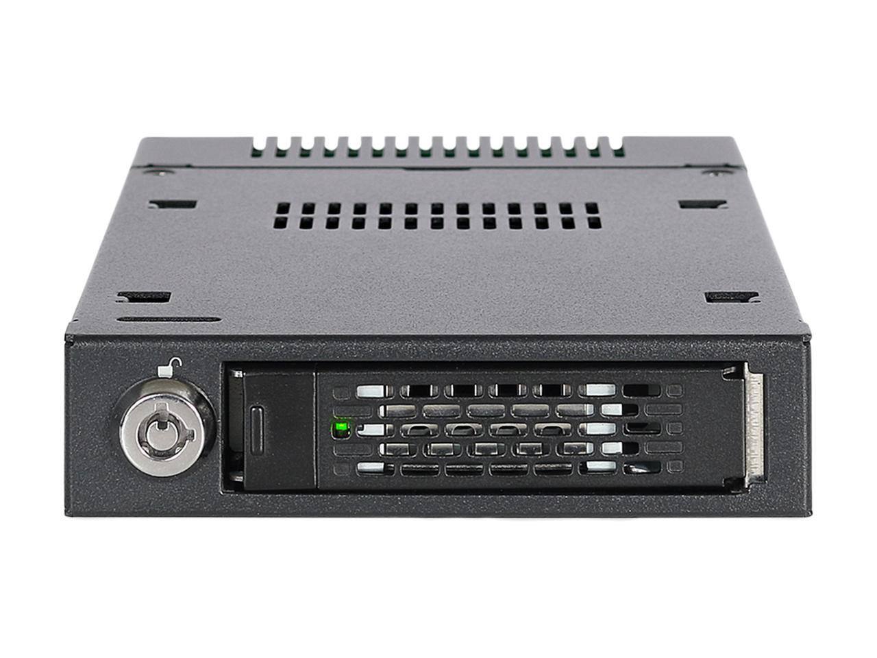 Alt View 1. Icy Dock - ICY DOCK ToughArmor MB601M2K-1B M.2 PCIe NVMe SSD Mobile Rack for External 3.5" Drive Bay.