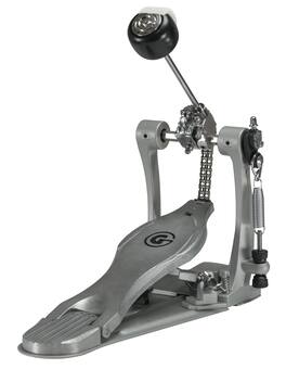 Gibraltar Hardware - Tour Class Double Chain Drive Bass Drum Pedal, with Compact Curved Frame, Patented Rocker Arm, Adjustable Beater