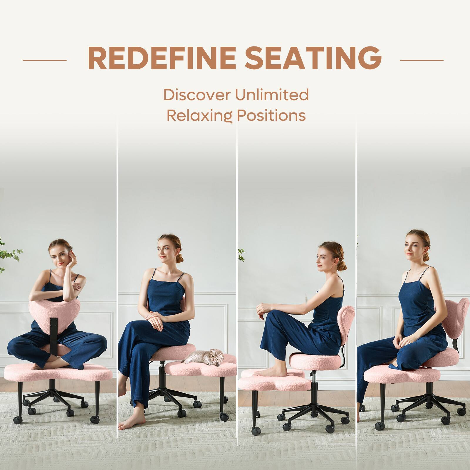 REDEFINE SEATING  
Discover Unlimited Relaxing Positions