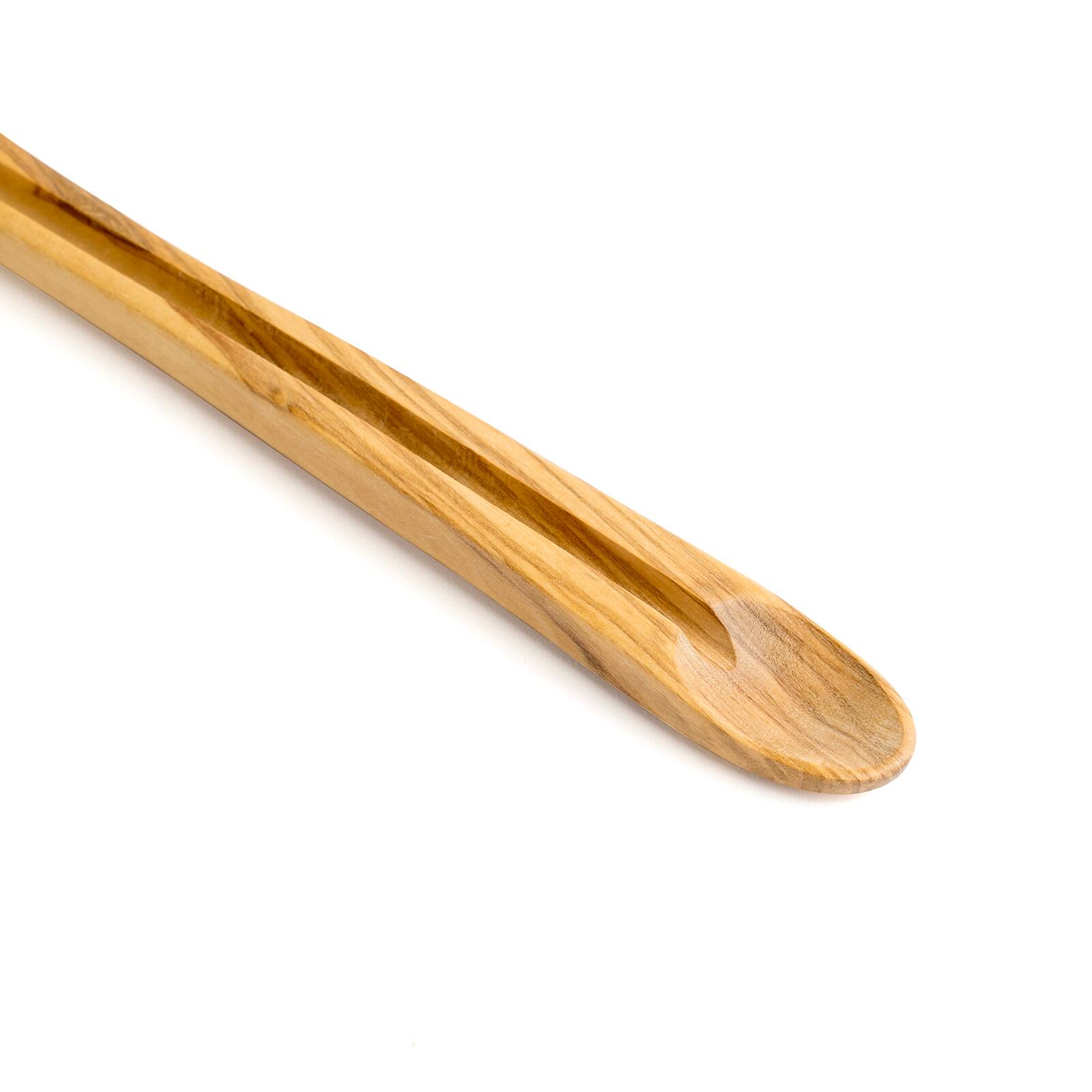 Alt View 3. Berard - France Olive Wood Handcrafted Tasting Spoon - Brown.