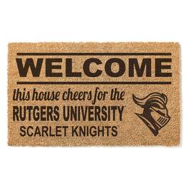 Jardine - Rutgers Scarlet Knights 18" x 30" Welcome Doormat - Brown