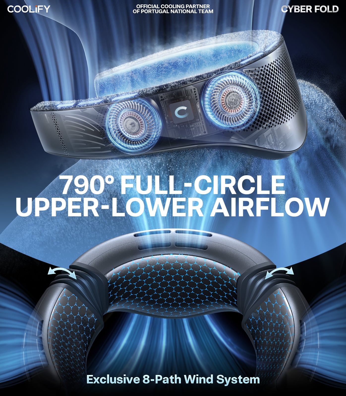 TORRAS COOLiFY Cyber Fold 2026 Flagship AI Neck Air Conditioner
