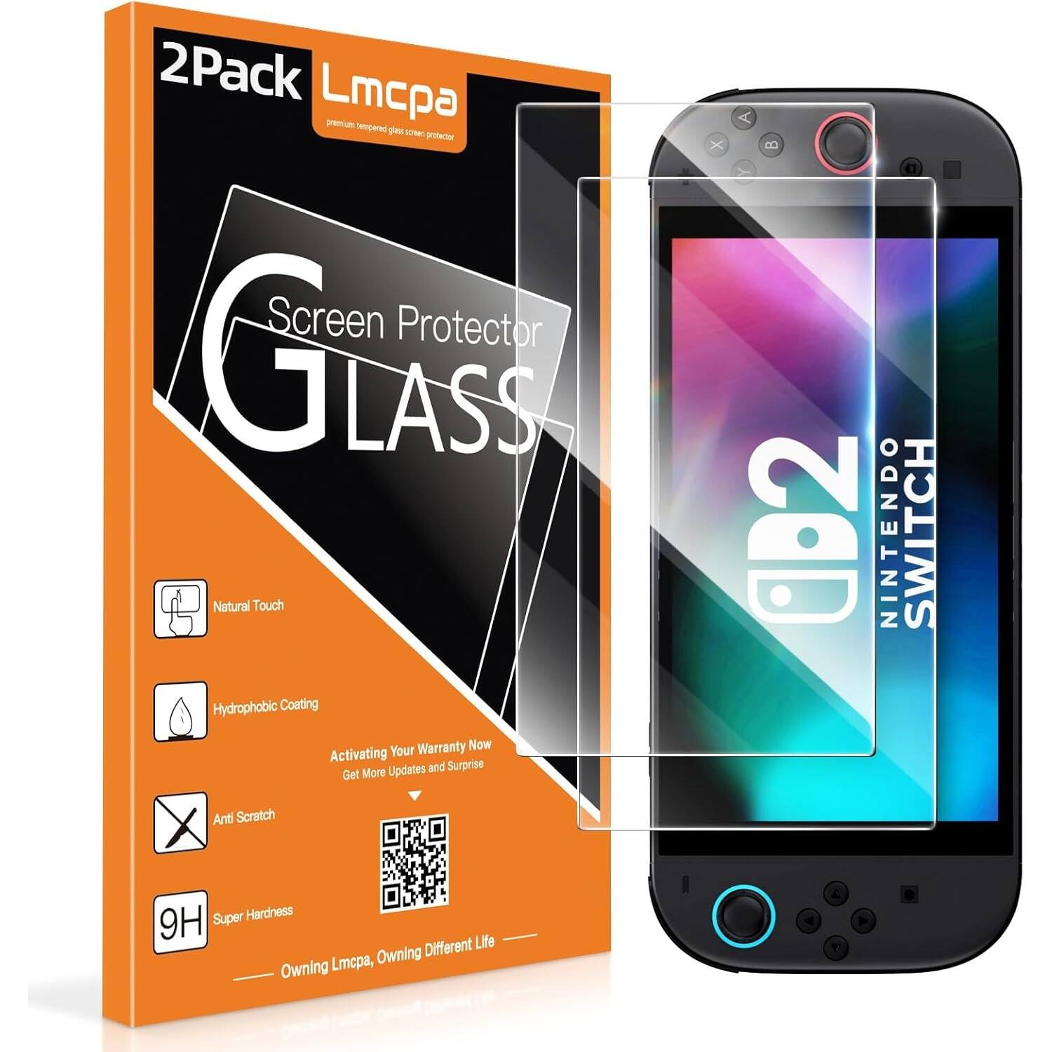 2Pack Lmcpa premium tempered glass screen protector

Screen Protector GLASS

Natural Touch
Hydrophobic Coating
Anti Scratch
9H Super Hardness

Activating Your Warranty Now
Get More Updates and Surprise

Owning Lmcpa, Owning Different Life

Nintendo Switch