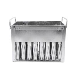 Home Collection - 40PC Stainless Steel Popsicle Ice Cream Mold Spiral Stick Holder - Silver