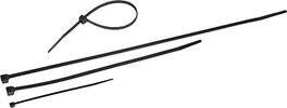 Tatco - Nylon Cable Ties, 11 x 3/16, 50 LB, 500/Pack - Black