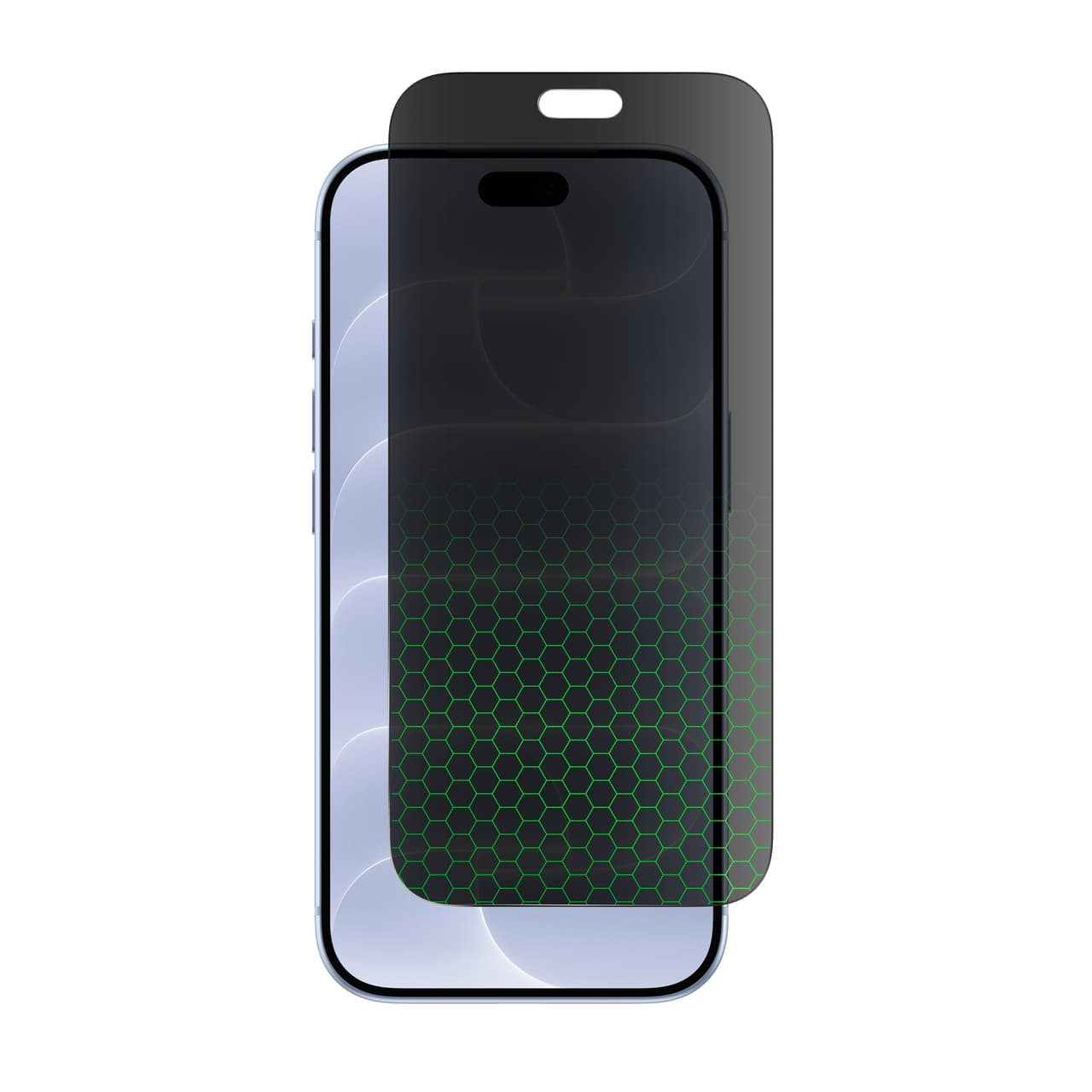 Belkin - Titan SmartShield 2-Way Privacy Screen Protector for iPhone 18 Pro, Anti-Reflective Glass - Clear