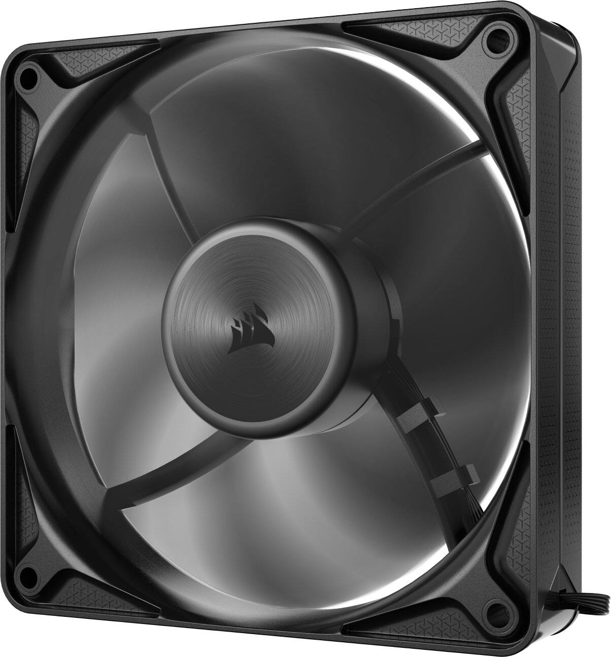 Alt View 1. CORSAIR - CORSAIR RS120 II 120mm PWM Fan - Black.