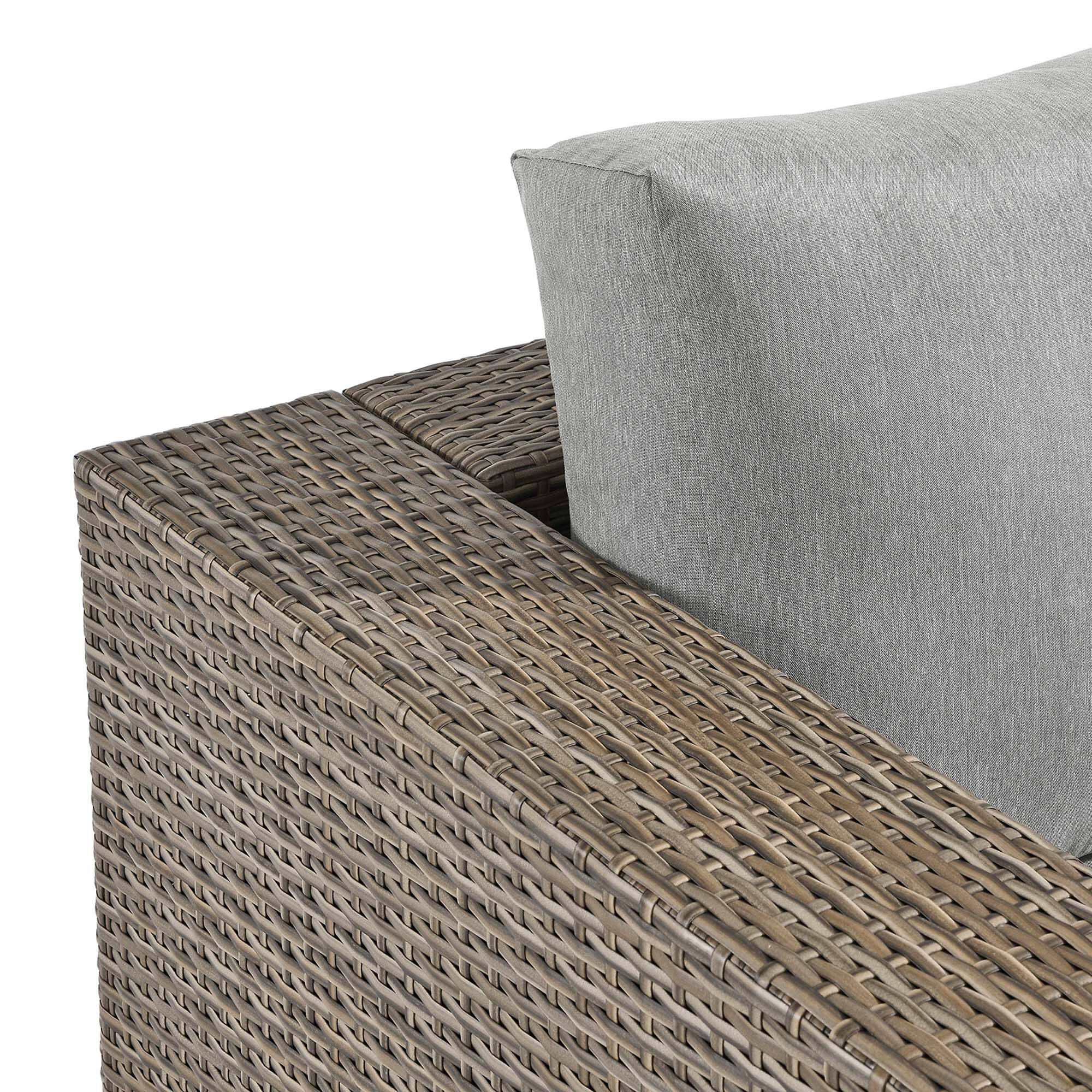 Alt View 6. Modway - Convene Outdoor Patio Armchair by Modway - Cappuccino Gray.