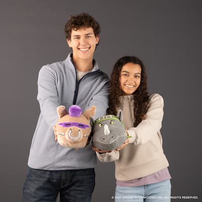 Club Mocchi Mocchi TMNT Bebop & Rocksteady Collector's 2Pk Plush Club Mocchi Mocchi TMNT Bebop & Rocksteady Collector's 2Pk Plush