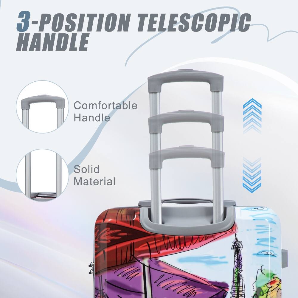 3-POSITION TELESCOPIC HANDLE

Comfortable Handle

Solid Material