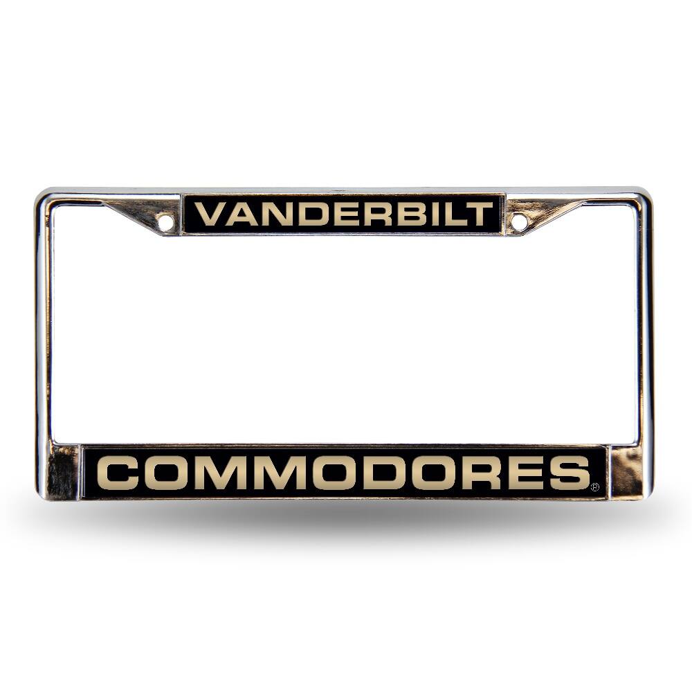 Vanderbilt Commodores Chrome Metal License Plate Frame Holder