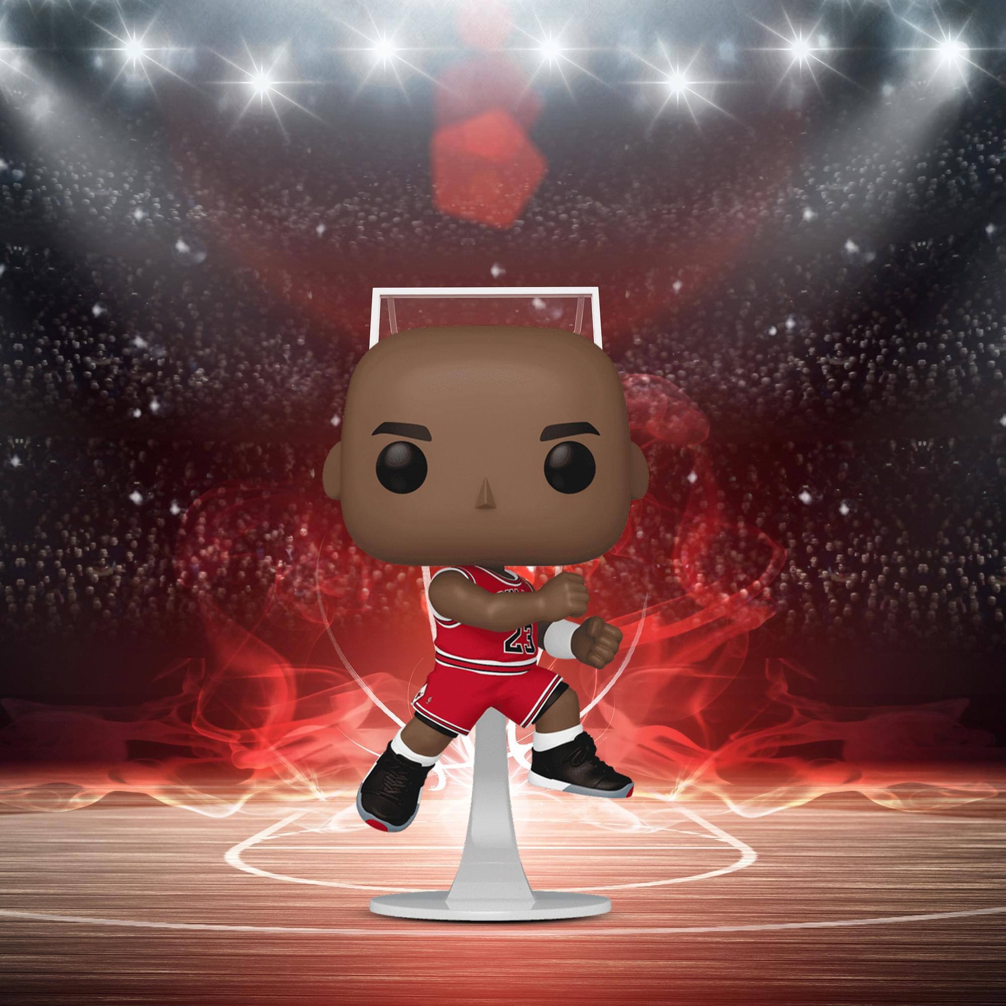 Alt View 2. Funko - Michael Jordan - Funko POP! NBA: Bulls - Michael Jordan ('89) 'The Shot'   - COLLECTIBLES.