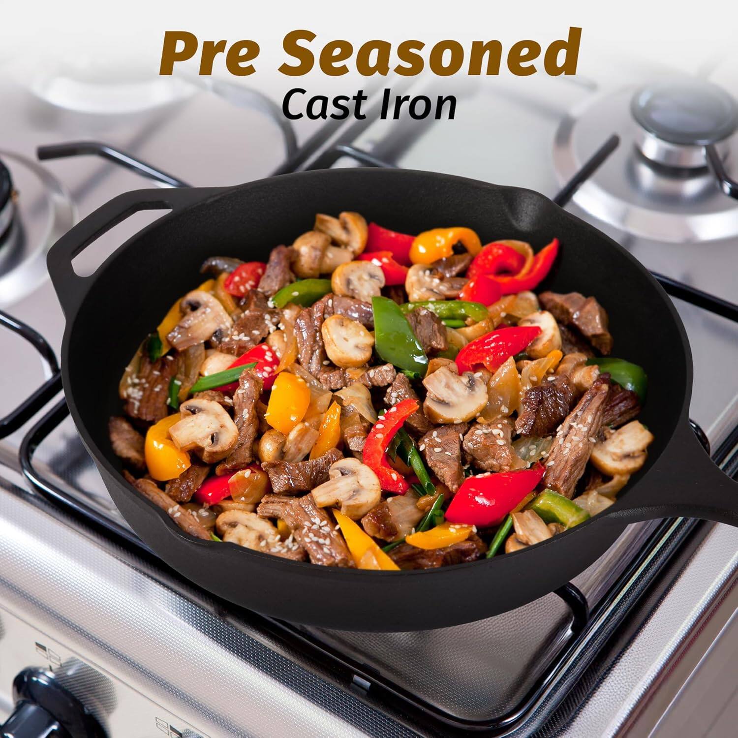 Pre Seasoned Cast Iron