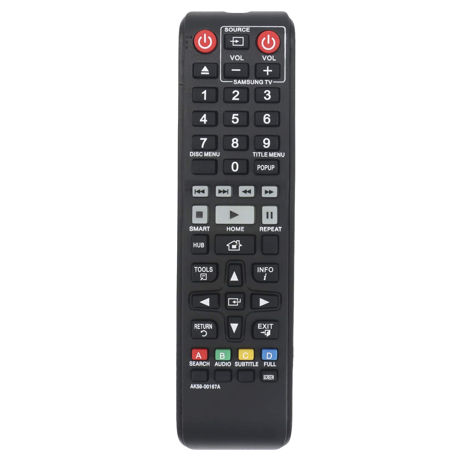 VINABTY - AK59-00167A Replace Remote Control Fits for Samsung BD-J6300 BD-JM63 BD-JM63C BD-F7500 BD-F6500 BD-F6700 - Black price history on PriceWatchPro
