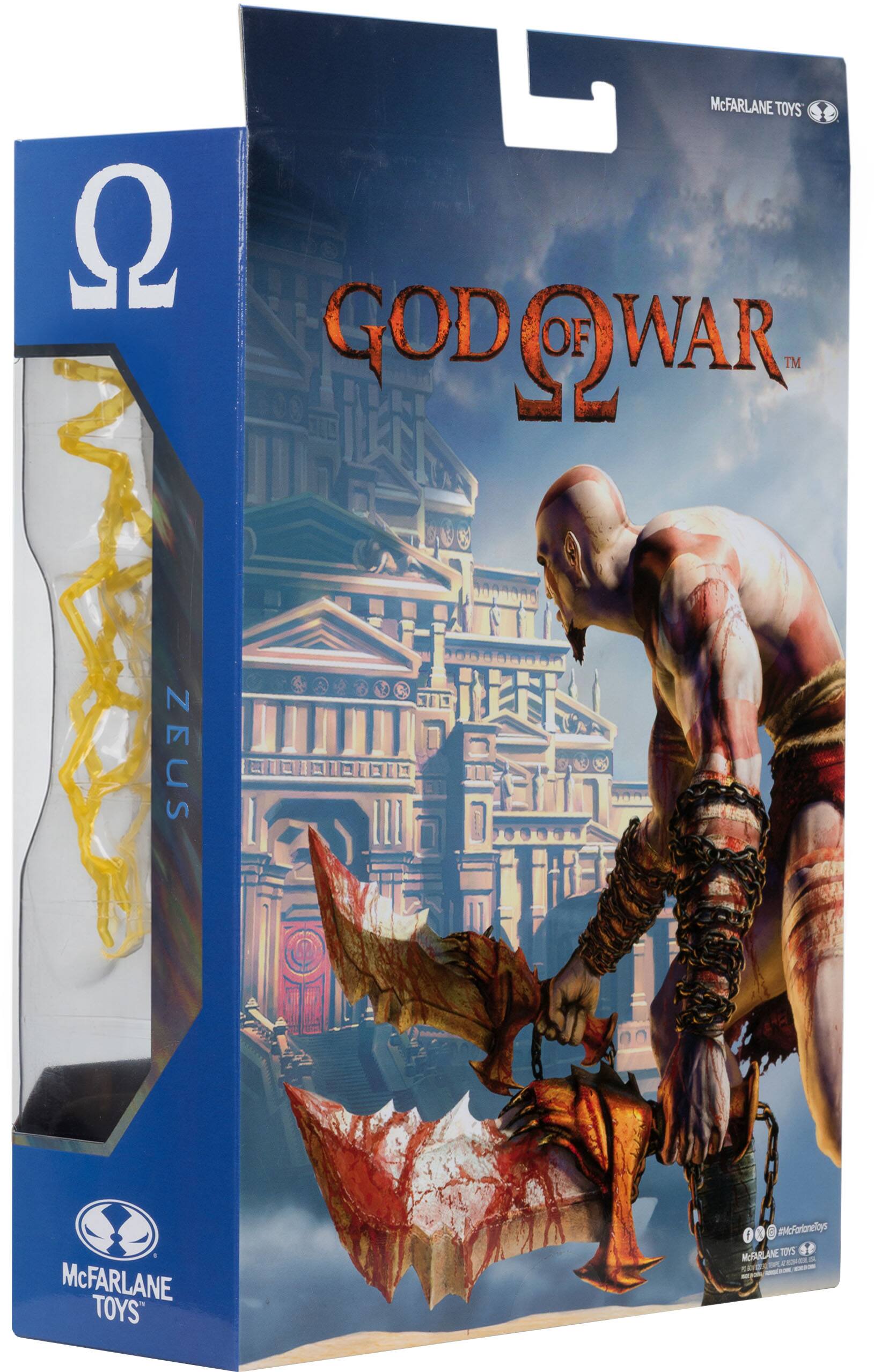 McFARLANE TOYS GOD OF WAR 2  
ZEUS  
McFARLANE TOYS  
#McFarlaneToys  
McFARLANE TOYS MEDIA 54 STATE  
UFC - WILD AMOUNT