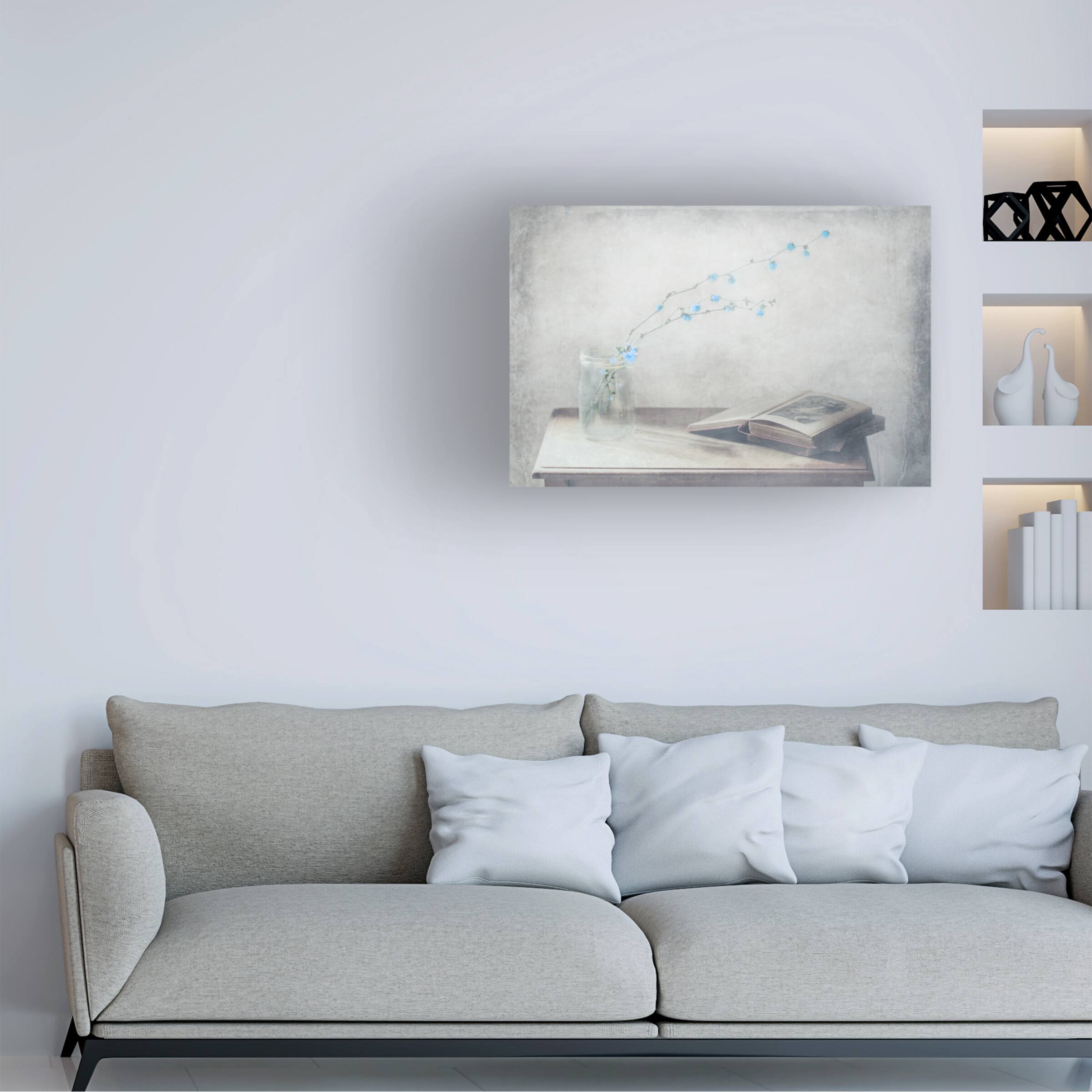 Back. Trademark Fine Art - Jacqueline Van Bijnen There Is Another Loneliness Canvas Art - 47 x 30 Inches - 47x30 - Multicolor.