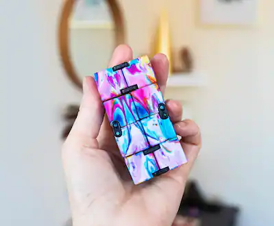 Infinity Cube Fidget Toy Infinity Cube Decompression Puzzle | SHEIN A Infinity Cube Fidget Toy Infinity Cube Decompression Puzzle | SHEIN A