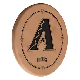 Holland Bar Stool Co. - Arizona Diamondbacks 13" Laser Engraved Solid Wood Sign - Natural