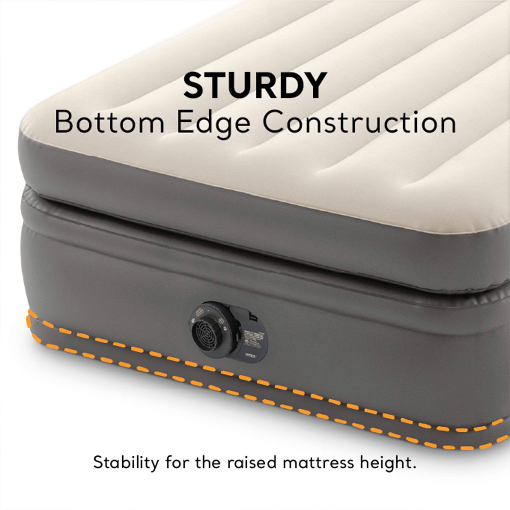 STURDY Bottom Edge Construction  
Stability for the raised mattress height.