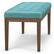 Alt View 11. Simpli Home - Waverly Tufted Ottoman Bench - Aqua.