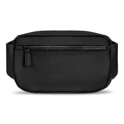 Front. Champs - TB-1010-BLACK (WAIST-PACK) - Black.