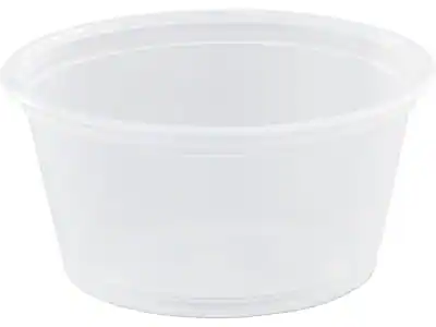 Front. Dart - Dart Conex Complements Portion Cups, 2 oz., Clear, 2500/Carton (200PC) - Clear.