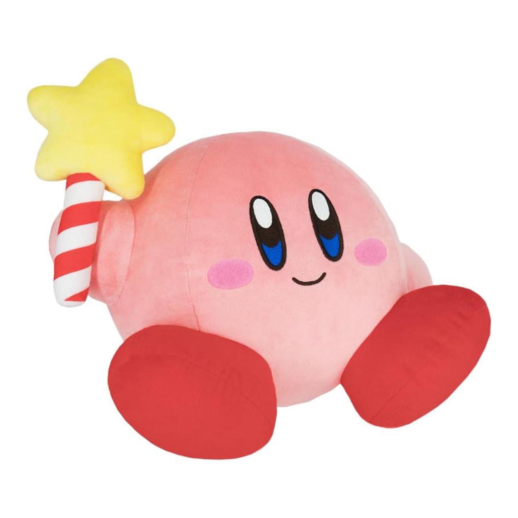 Alt View 1. Little Buddy - Kirby Star Rod 12 Inch Collector Plush - Pink.