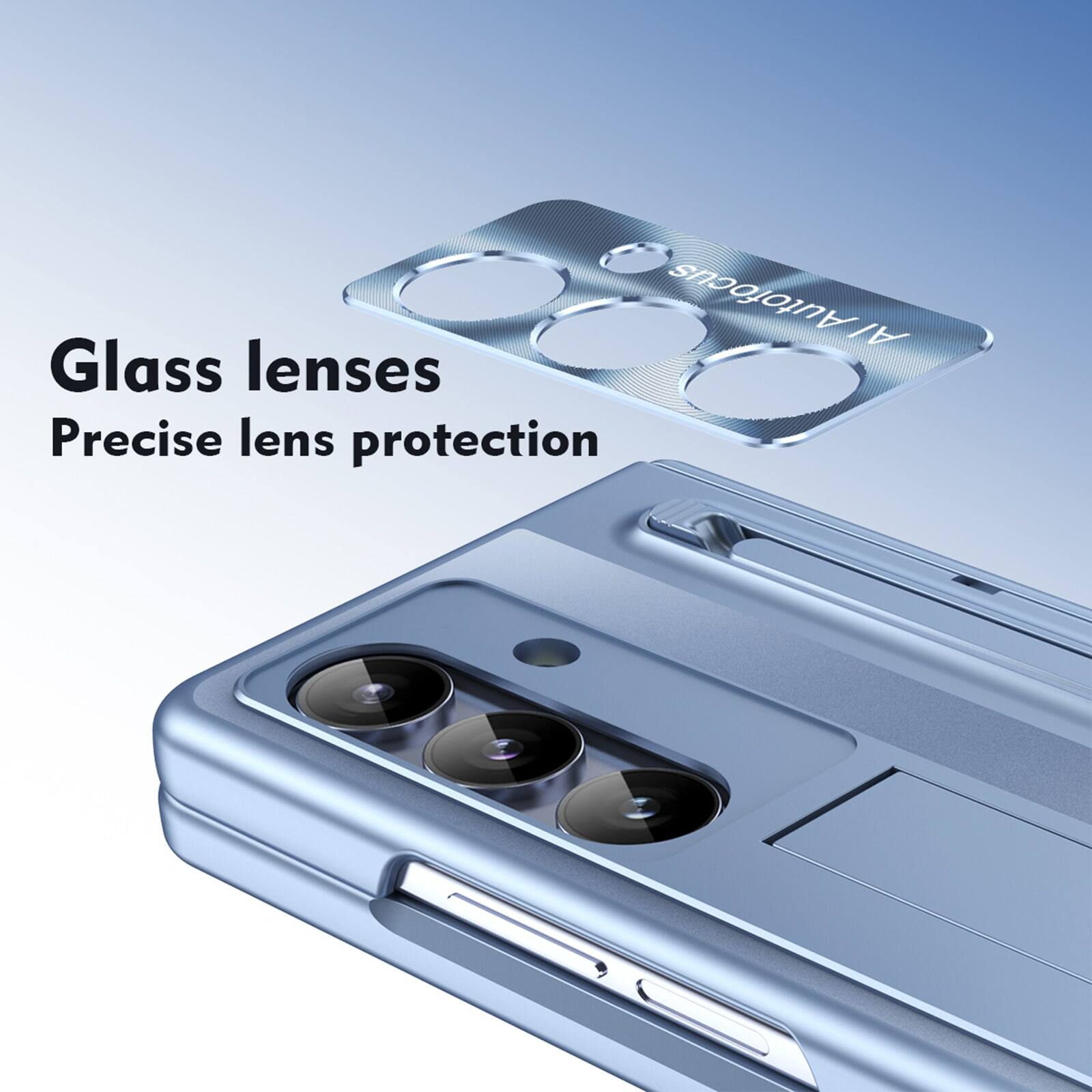 Glass lenses  
Precise lens protection
