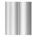 Front. Miele - Miele KEDF 9955 K Stainless Steel Refrigerator Section Panels for models KFNF 9955 iDE and KFNF 9959 iDE.