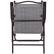 Alt View 5. Costway - Costway Set of 2 Patio Folding Sling Back Chairs Camping Deck Garden Beach - Gray.