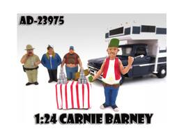 Carnie Barney "Trailer Park" Figure For 1:24 Scale Model Cars by American Diorama - Multi