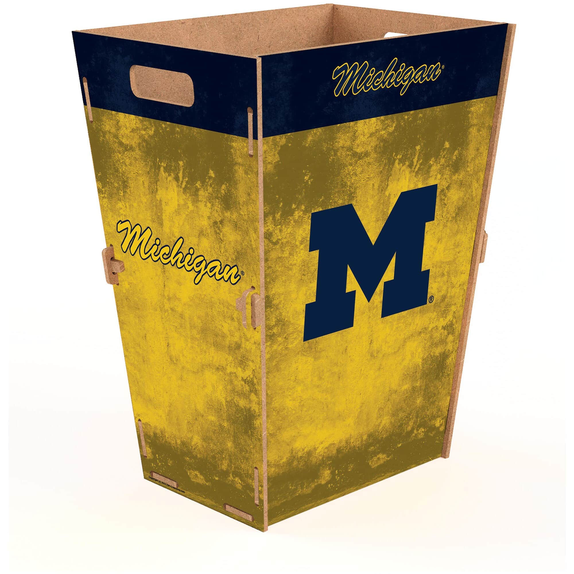 Fan Creations - Michigan Wolverines Large Team Trash Kit - Multicolor