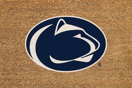 Evergreen Enterprises - Penn State Nittany Lions 24" x 36" Outdoor Team Logo Coir Mat - Brown